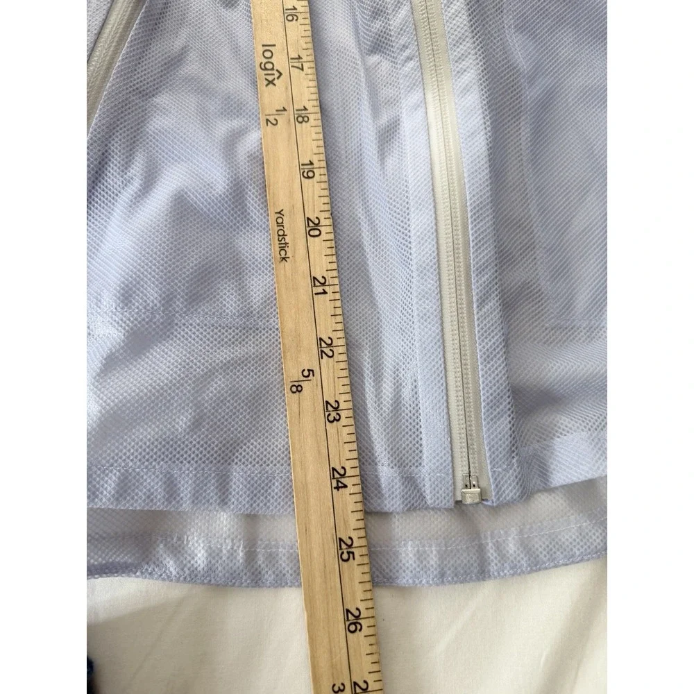 Ivivva by Lululemon Girls Size 7 Lavender Hooded Lightweight Windbreaker Jacket